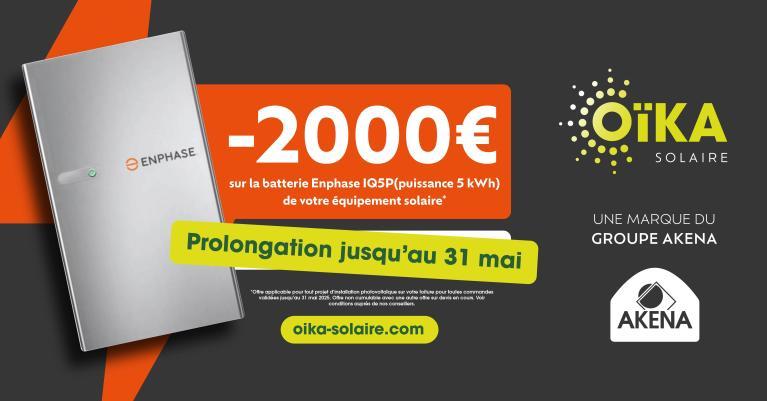 OÏKA - Offre promo mai 2025